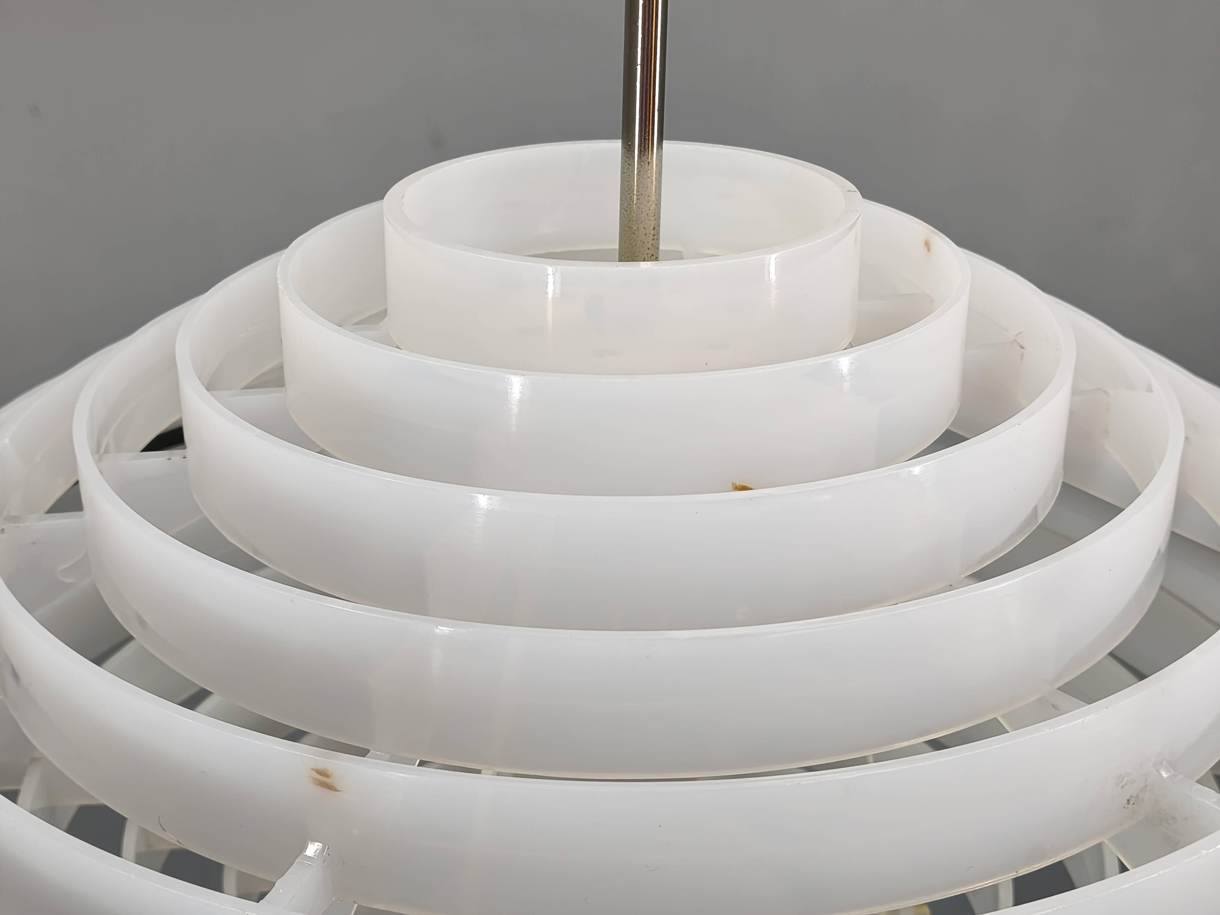 1960s Czechoslovak Space Age UFO Pendant Lamp