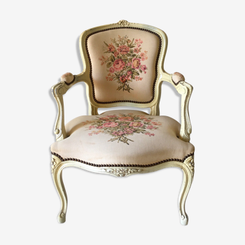 Fauteuil style Louis XV