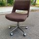 Vintage Scandinavian swivel office chair 1980s