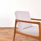 Mid-Century Swedish Teak Lounge Chair by Alf Svensson for Dux, 1960s.