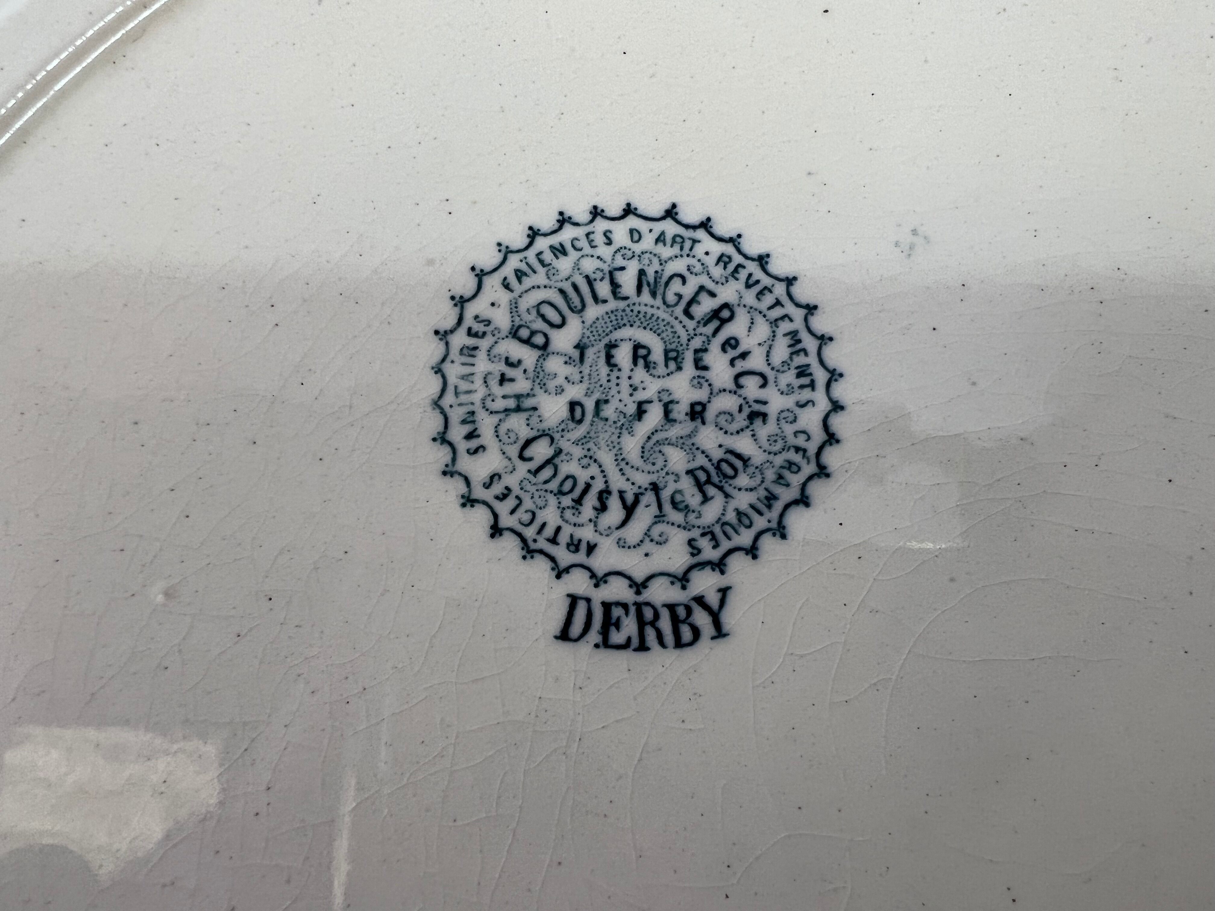 Round flat iron earth Choisy le roi derby