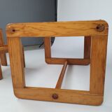 Children's pine desk and chair