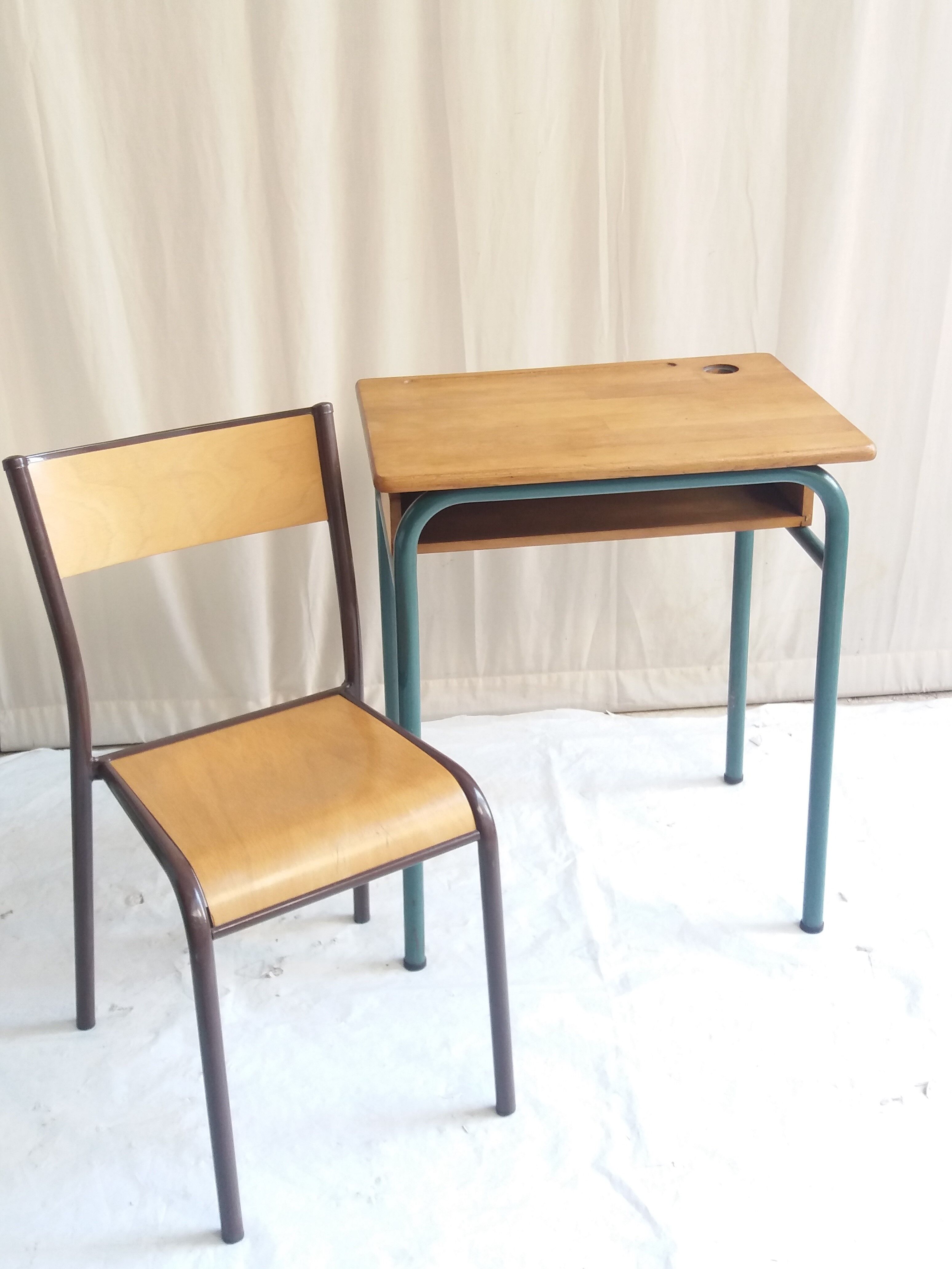 Vintage desk "Stella" and chair