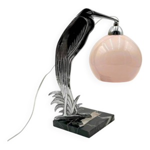 Lampe chrome marabout