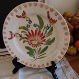 Old flat iron earth plate from Grigny