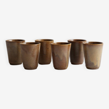 Lot de 6 tasses Digoin