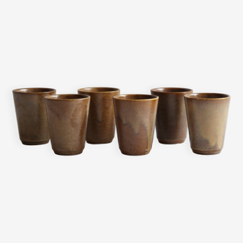 Set of 6 Digoin cups