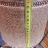 Rattan bottle lamp