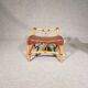 Lounge chair and footstool designed by Yuzuru Yamakawa rattan and bamboo