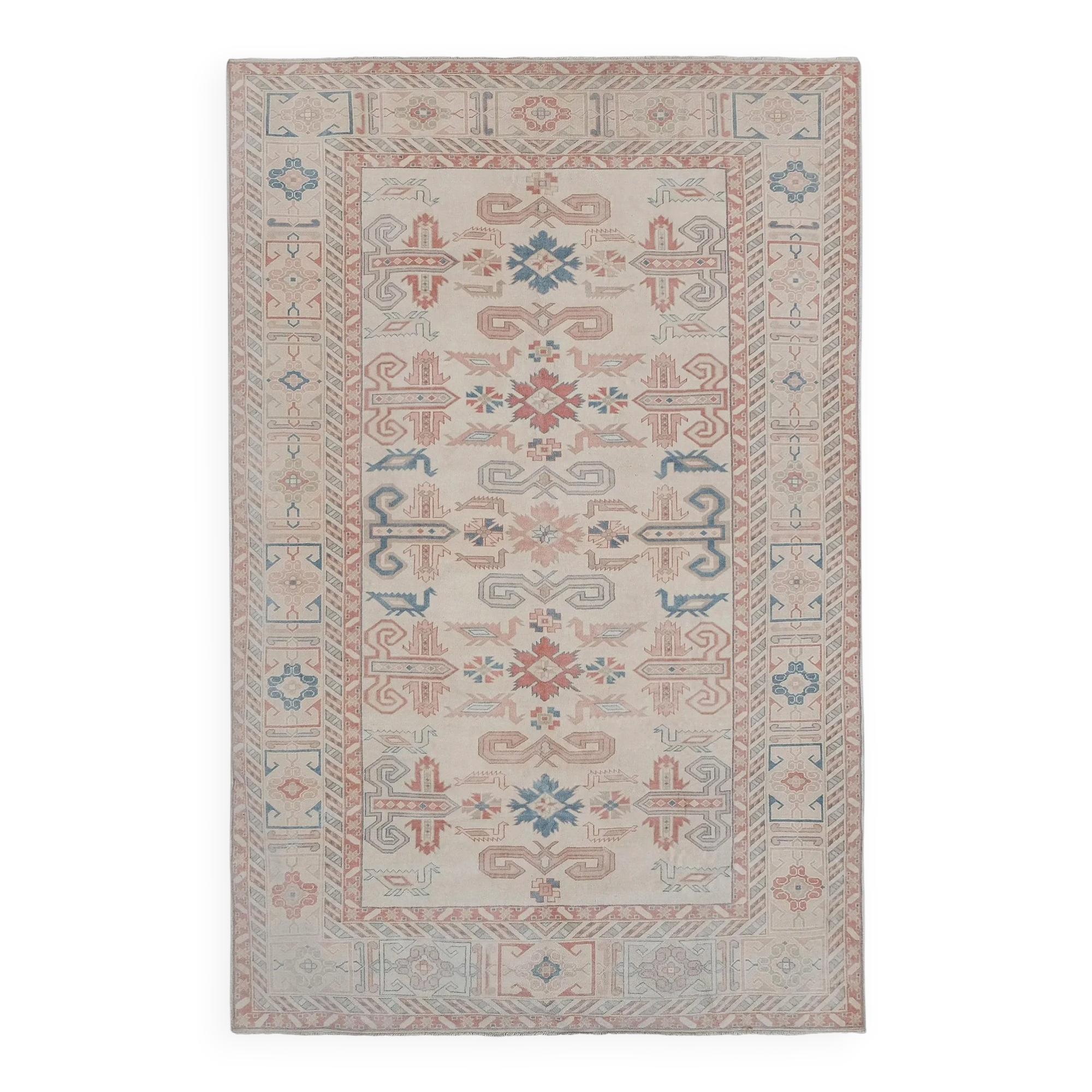 Vintage Turkish rug handmade 172x258 cm