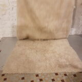 Vintage carpet in long hairwool 280 x 165 cm