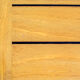 Beech table with striped decoration Italy 70s