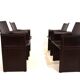 Set of 4 Matteo Grassi Korium dining/conference chairs by Tito Agnoli