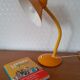 Lampe de bureau Aluminor jaune-orange