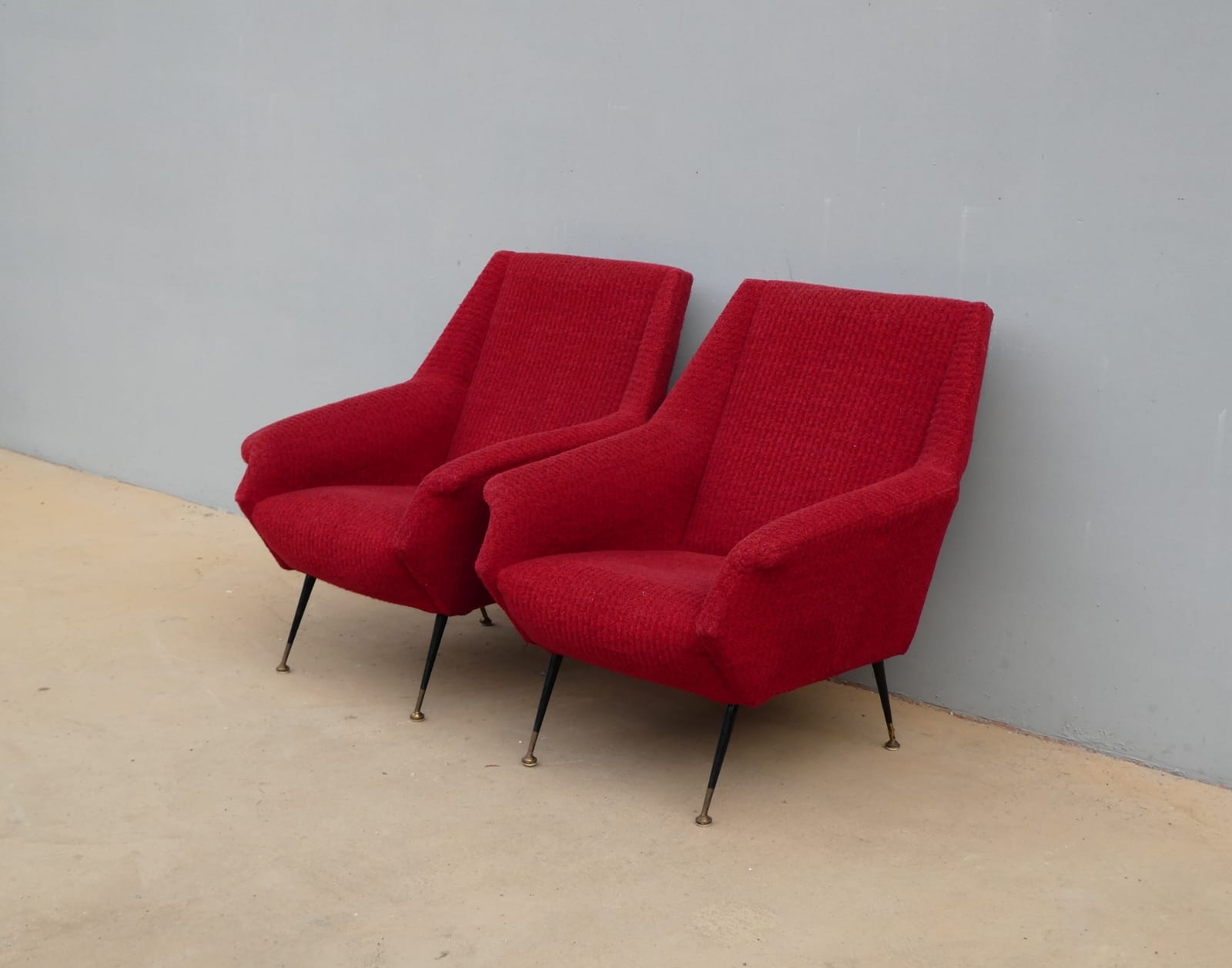 Paire de fauteuils vintage Italie, 1960