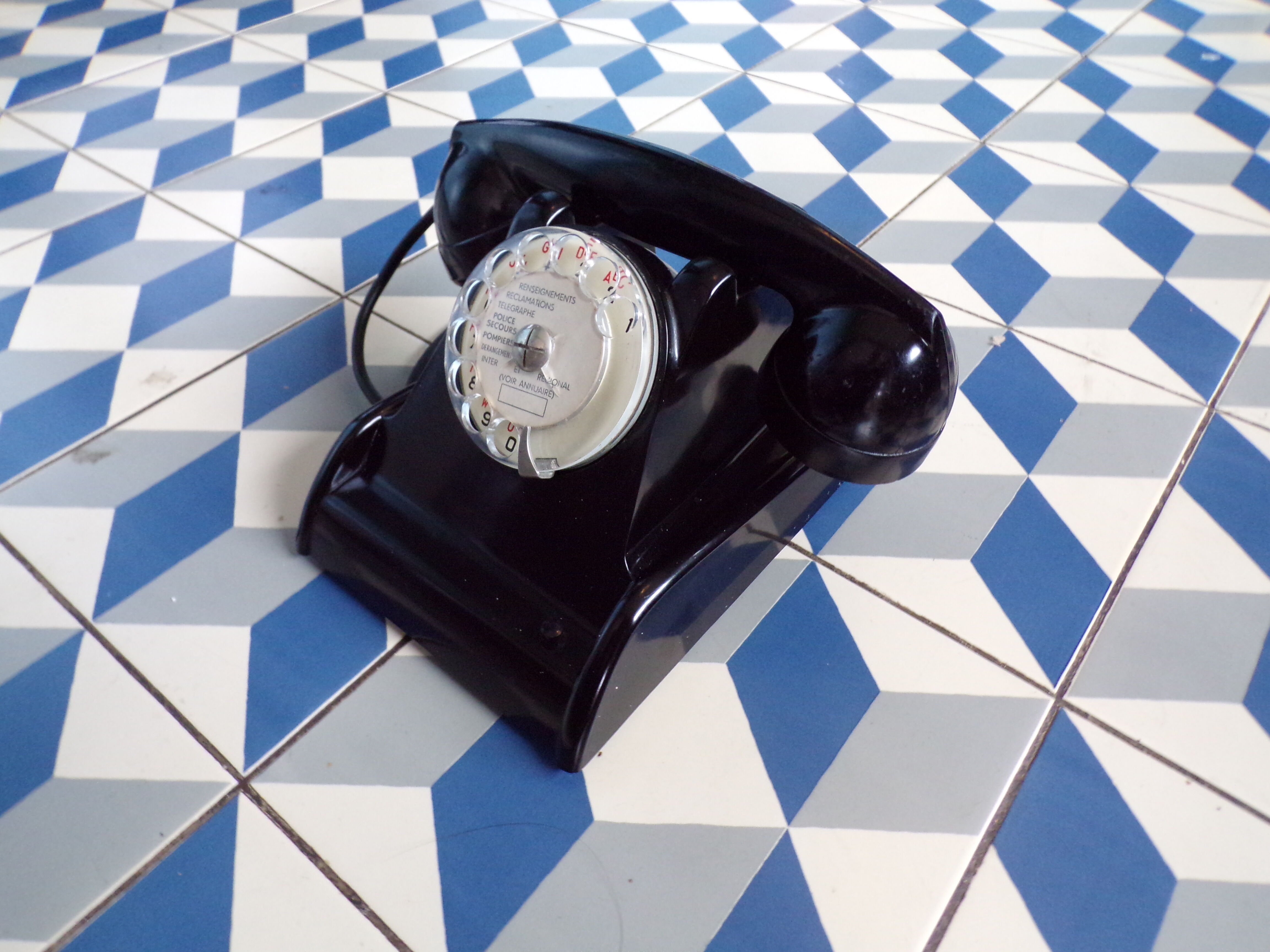 Vintage Bakelite phone
