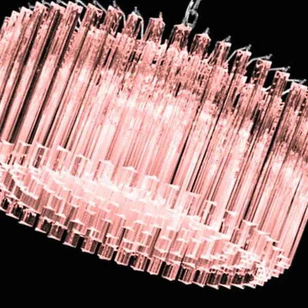 Lustre italien moderne du milieu du siècle « Concava » de Triedro