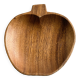 Empty wooden apple pocket.