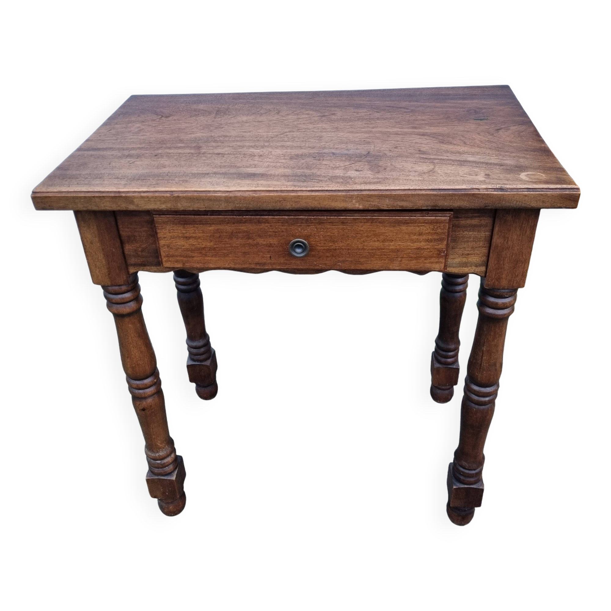 70s wooden desk