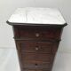 Vintage inlaid drawer cabinet