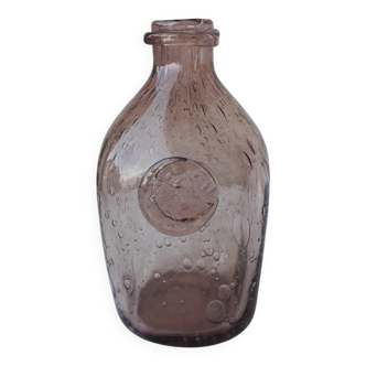 Flacon verre bullé Biot