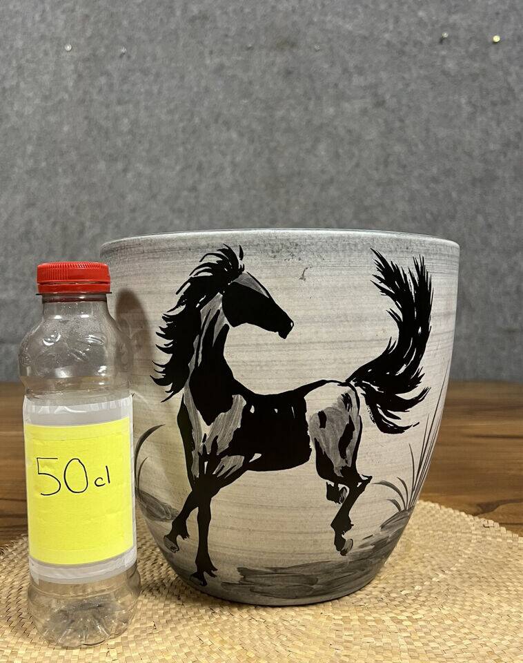 Paul Millet ceramic planter in Sèvres