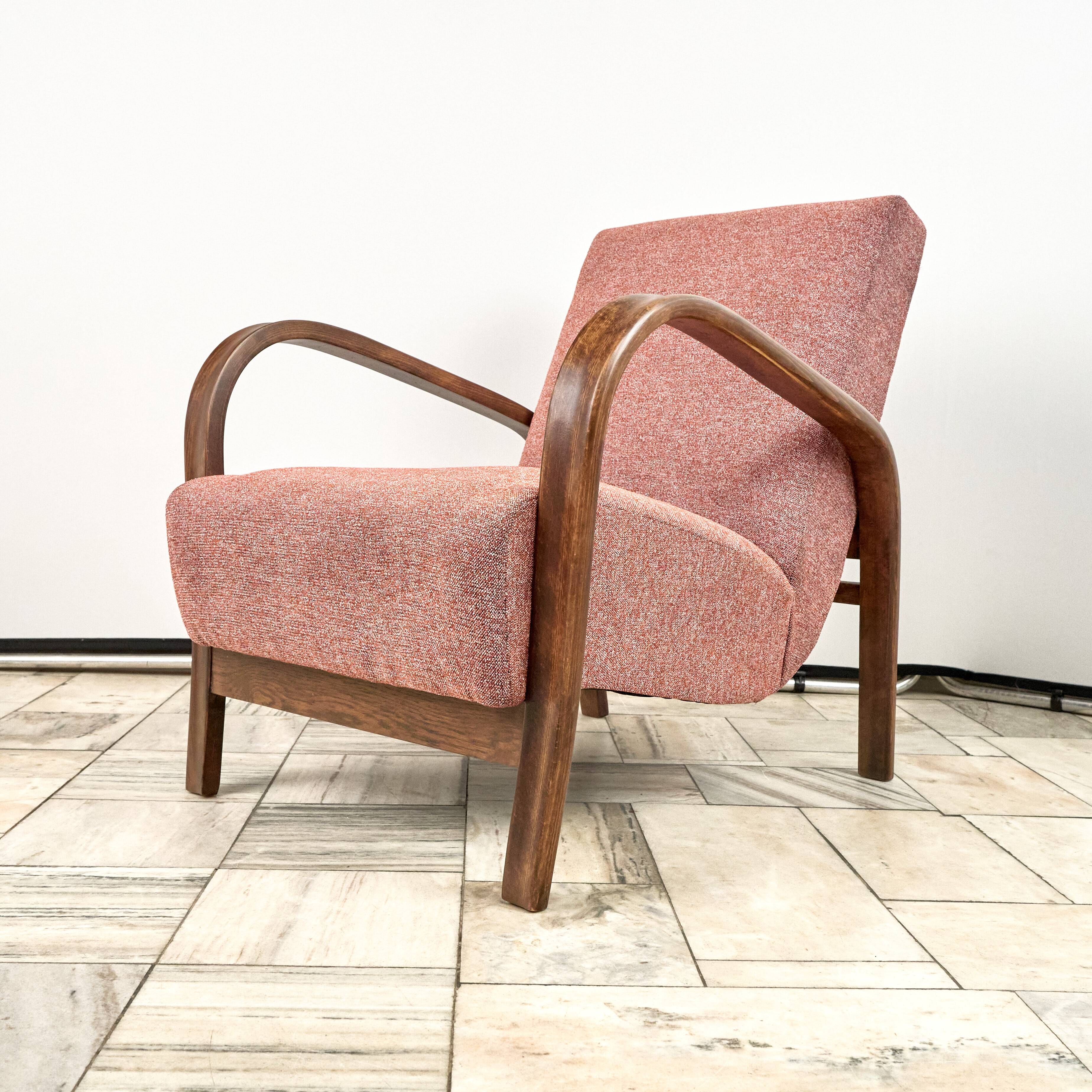 Armchair by K. Kozelka & A. Kropacek, Interier Praha, 1950s, Czechoslovakia