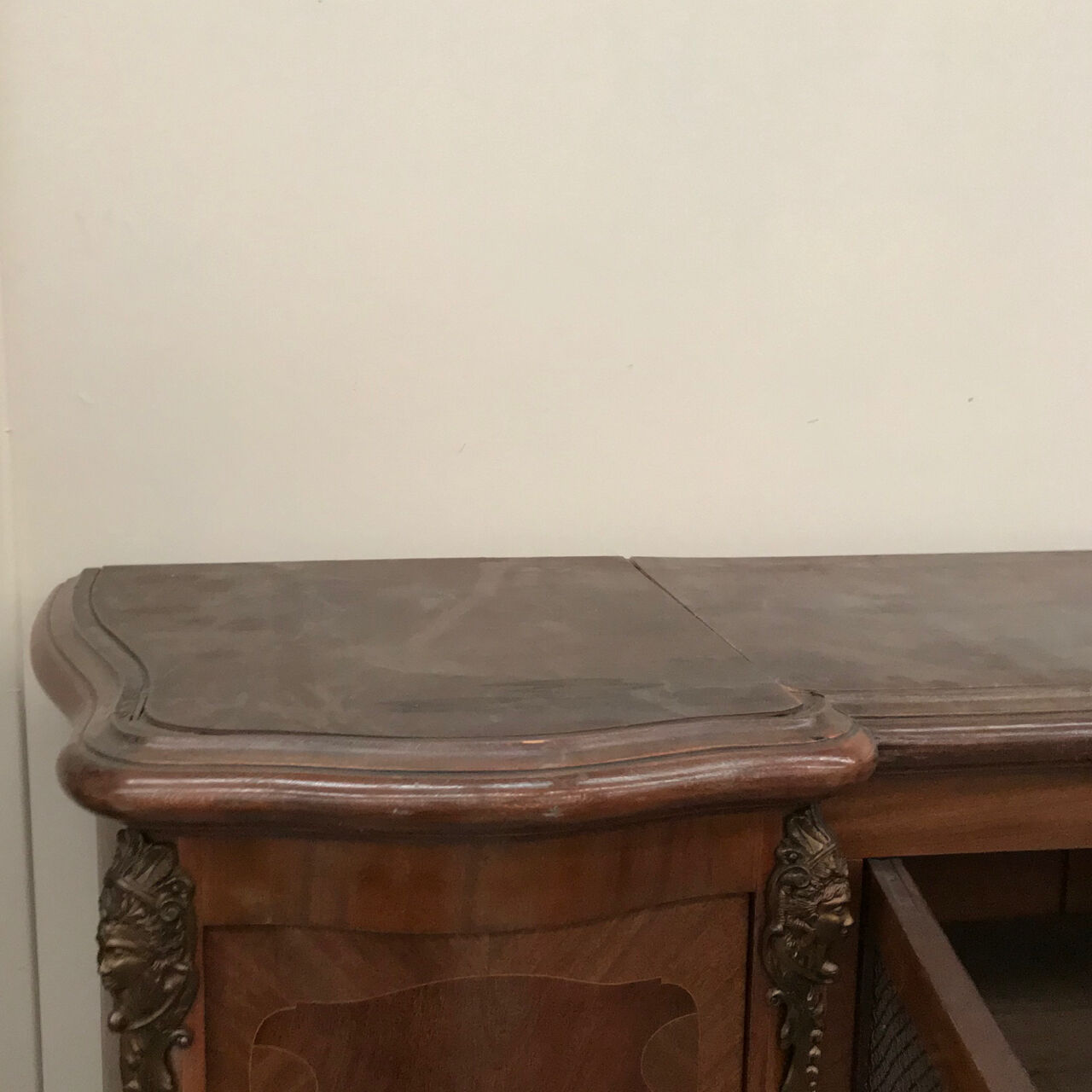 Bibliothèque de marqueterie style Empire