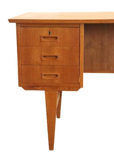 Deens bureau 'Haurvig' - teak mid century