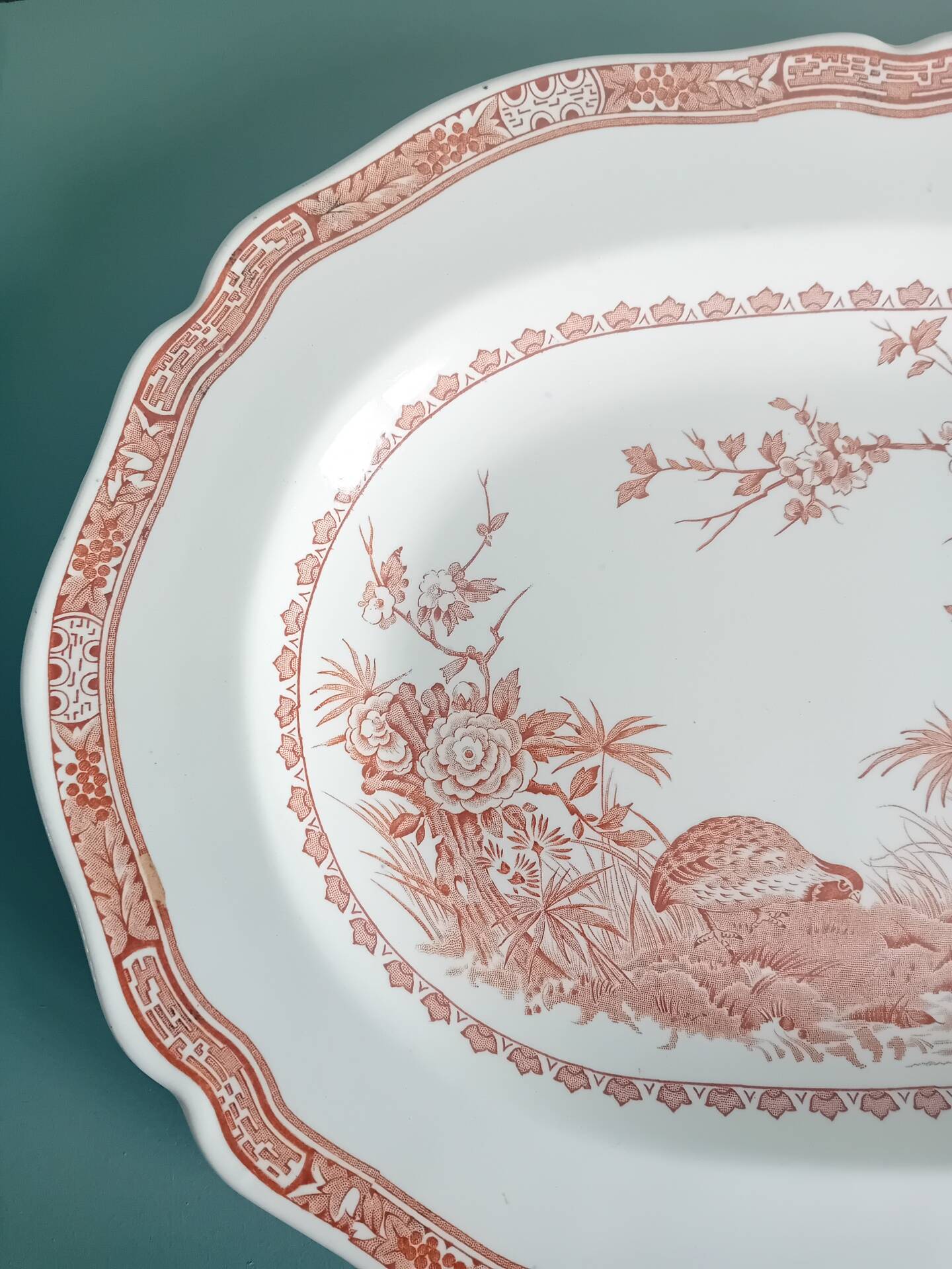 Oval plate Furnivals