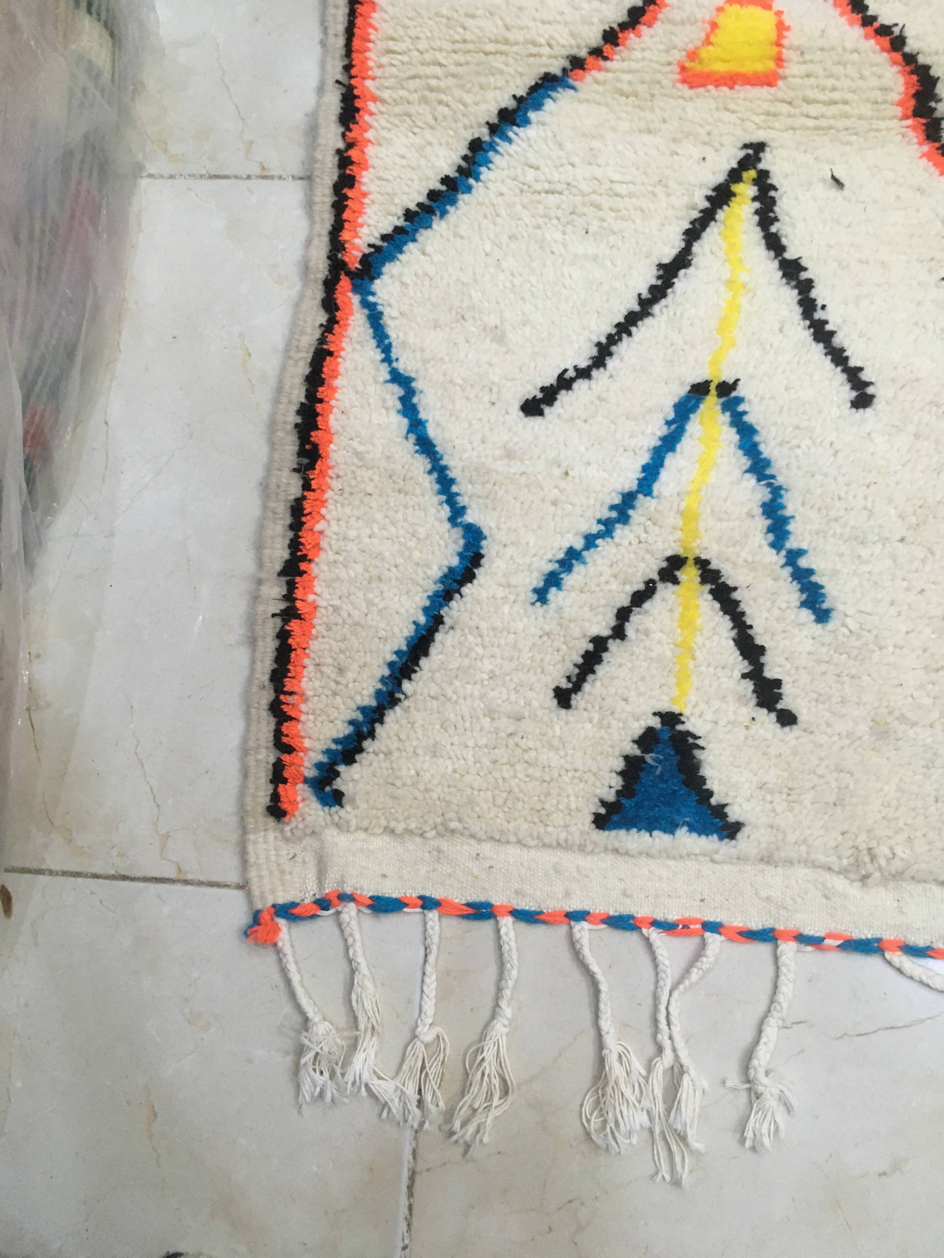 Berber carpet Azilal Berber Moroccan 2m94 x 2m07