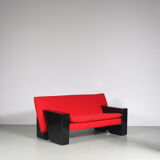 1980s “Sandwich” Sofa by Peter van der Ham for Artifort, Netherlands