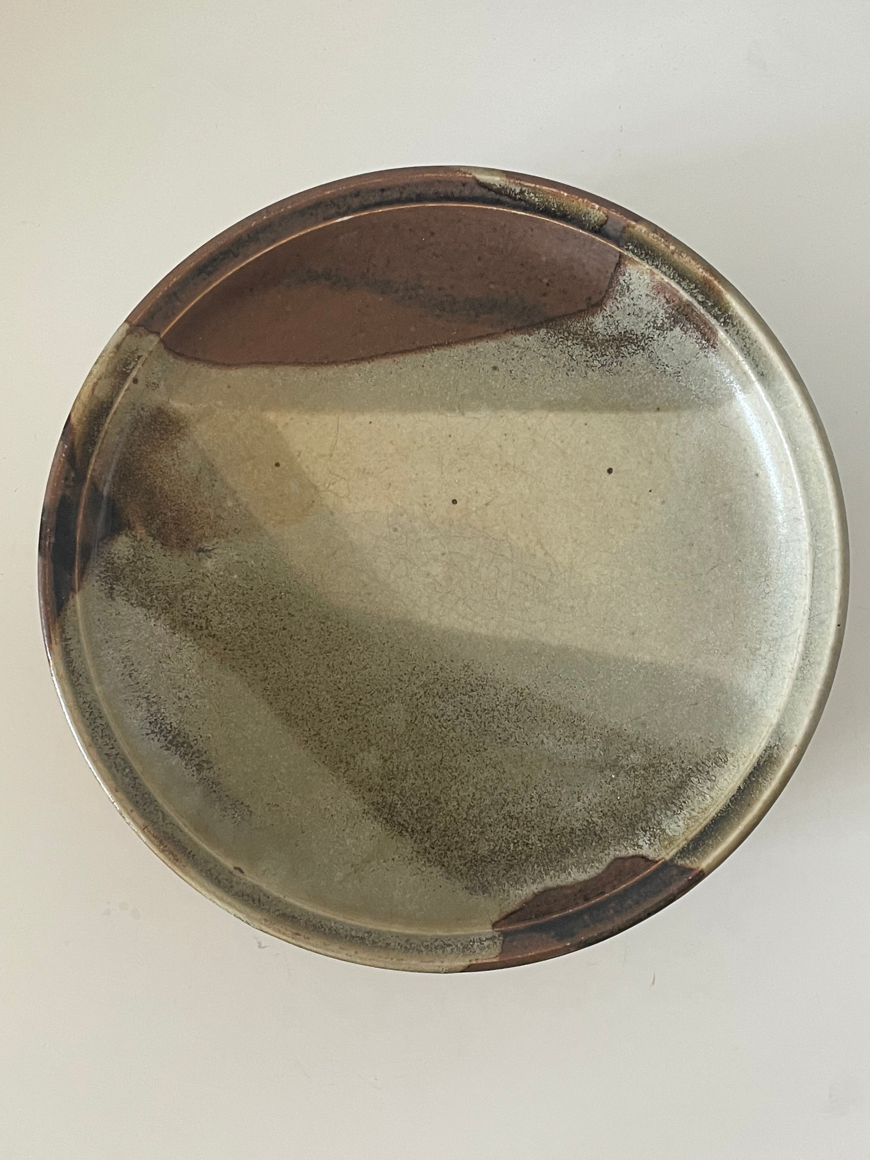 Set of 6 stoneware plates