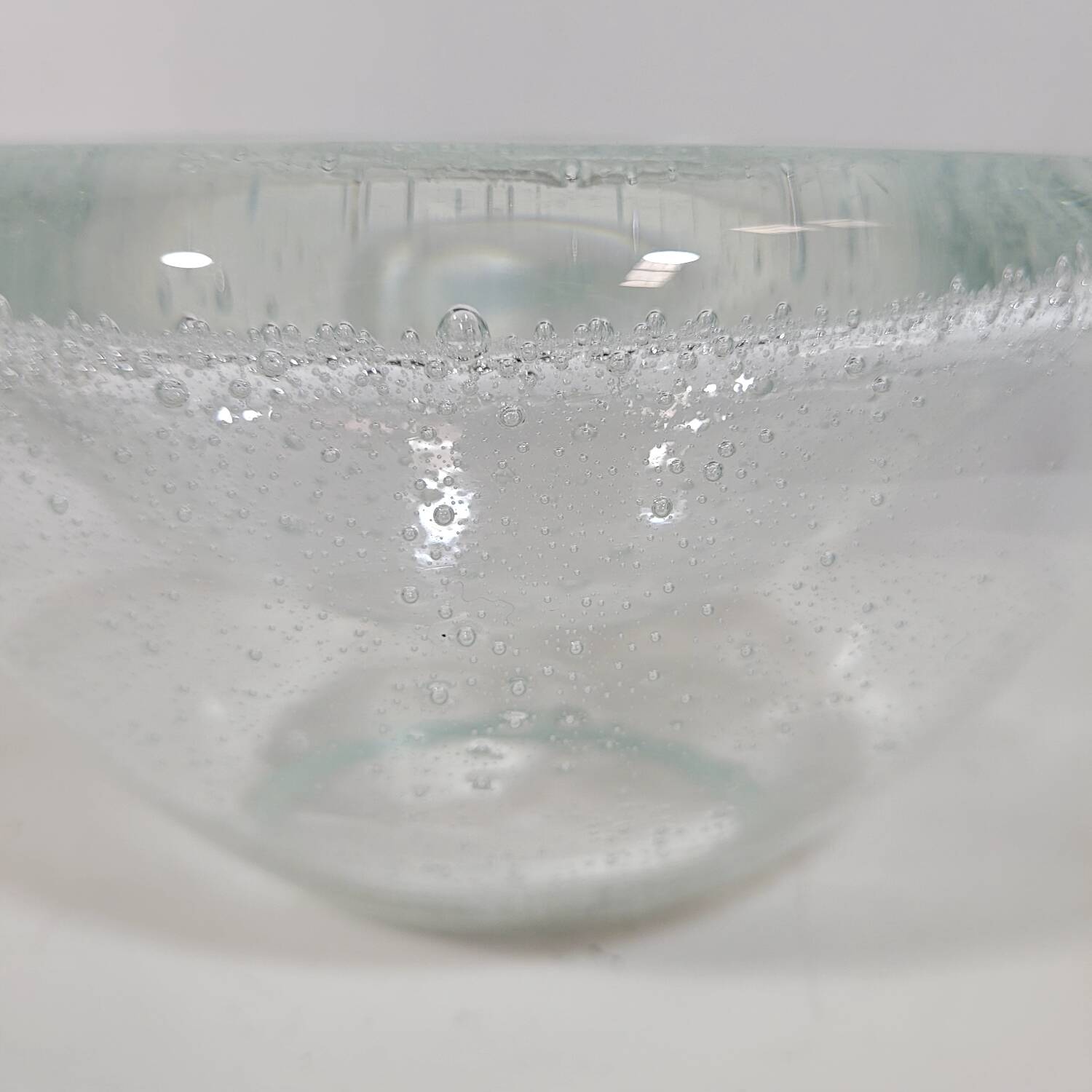 Vintage pocket in blown glass dlg Alvar Aalto circa 1960