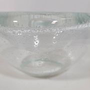 Vide-poche vintage en verre soufflé dlg Alvar Aalto, vers 1960