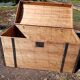 Old wooden trunk/trunk