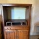 Solid wood TV cabinet