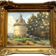 Landscape with a Dovecote - Watercolour from the 20th century