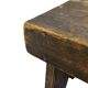 Antique stool footstool 1940s wooden plant table
