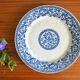 Plate from the Gien factory in iron earth