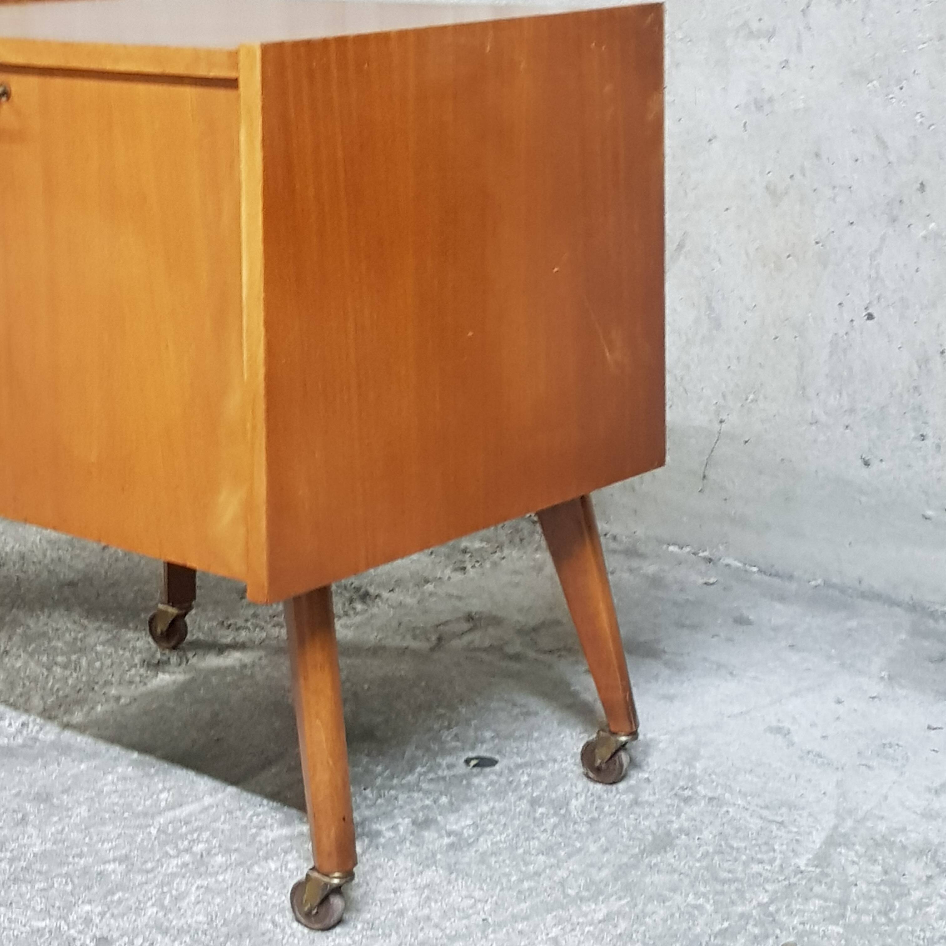 Storage furniture on wheels