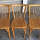 (Lot) 5 Vintage Baumann Bistro Chairs