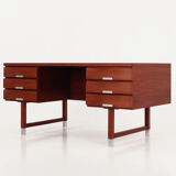 Teak desk design by Kai Kristiansen scandinavian design of the 1970s