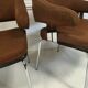 Paire de fauteuils conférence vintage