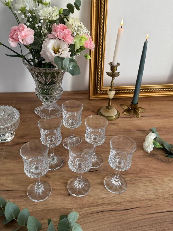 Service verres vin Villeroy Boch cristal