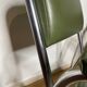 Paire de fauteuils métal chromé vintage année 60/70