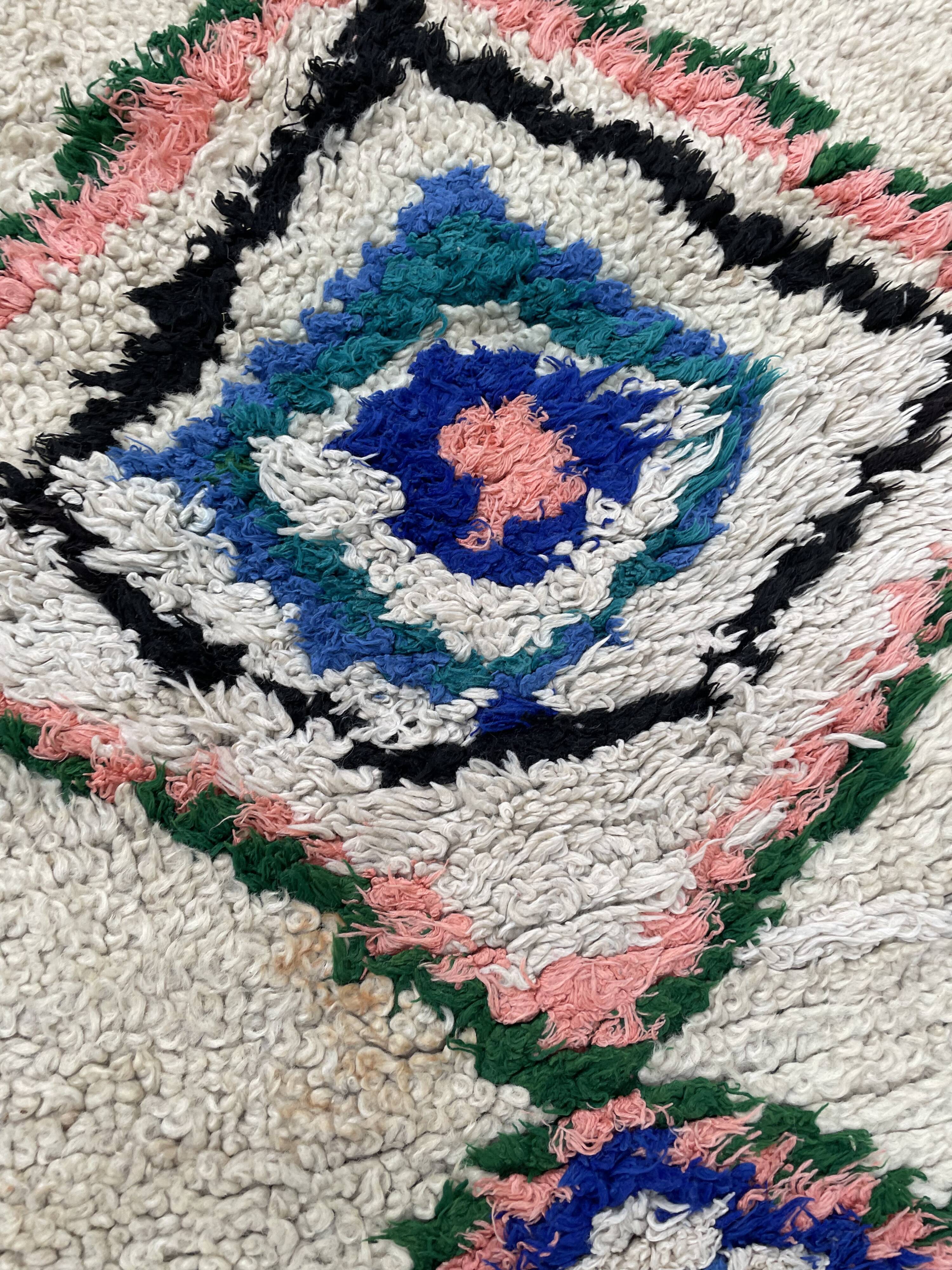 Berber carpet Azilal 85x175 cm