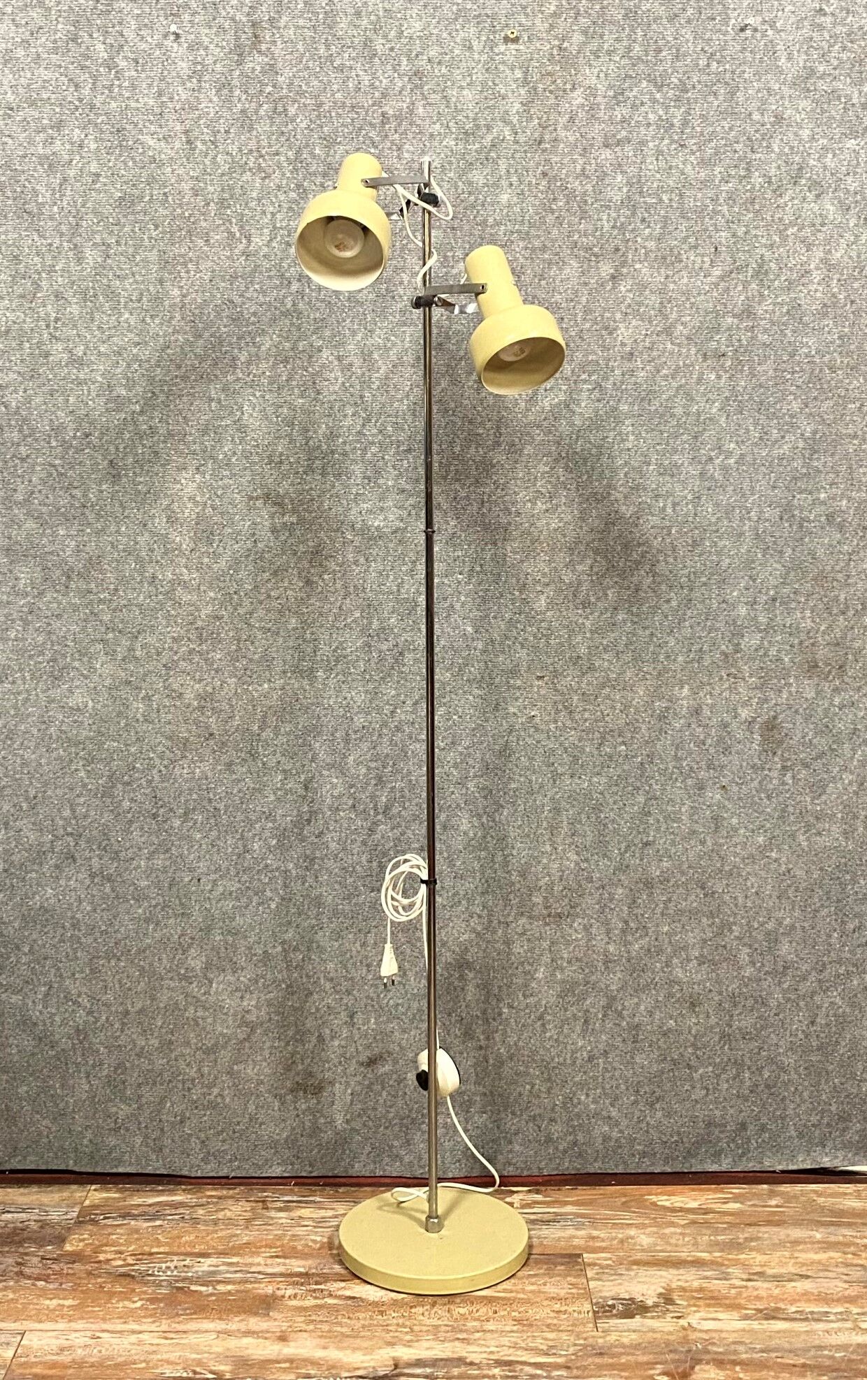 Chrome vintage floor lamp 1960