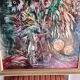 Painting, still life with wild flowers, signed, 70s