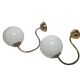 Vintage Art Deco sconces, Poland, 1950s, set of 2